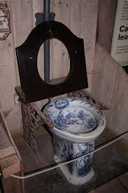 porcelain toilet