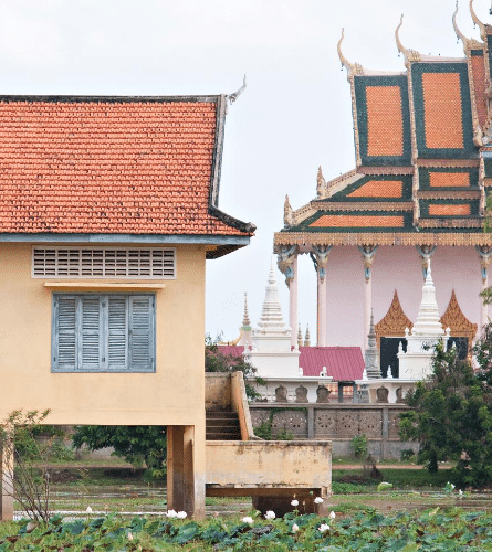 School building in Cambodia