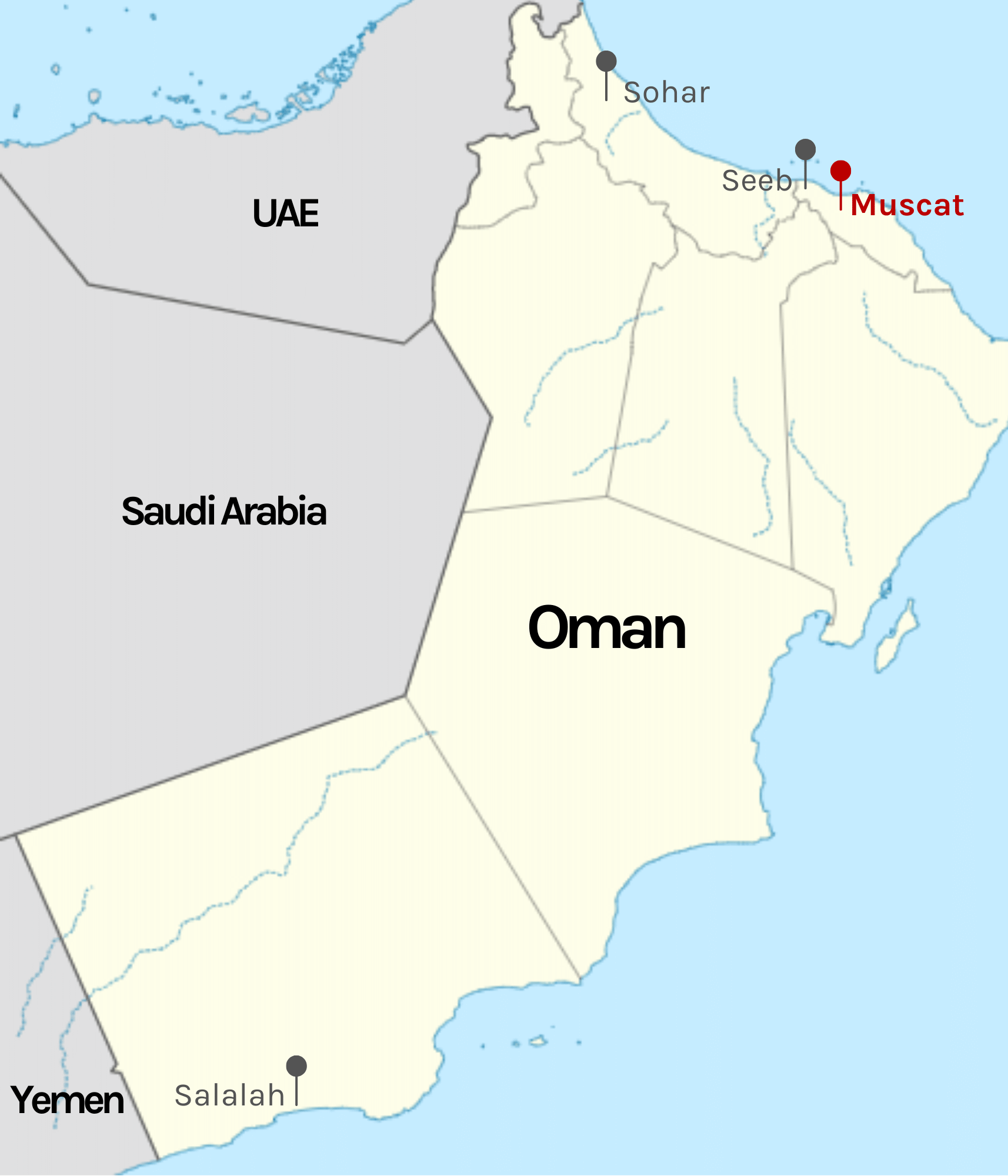 Muscat map