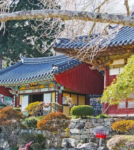 Traditional house in South Korea