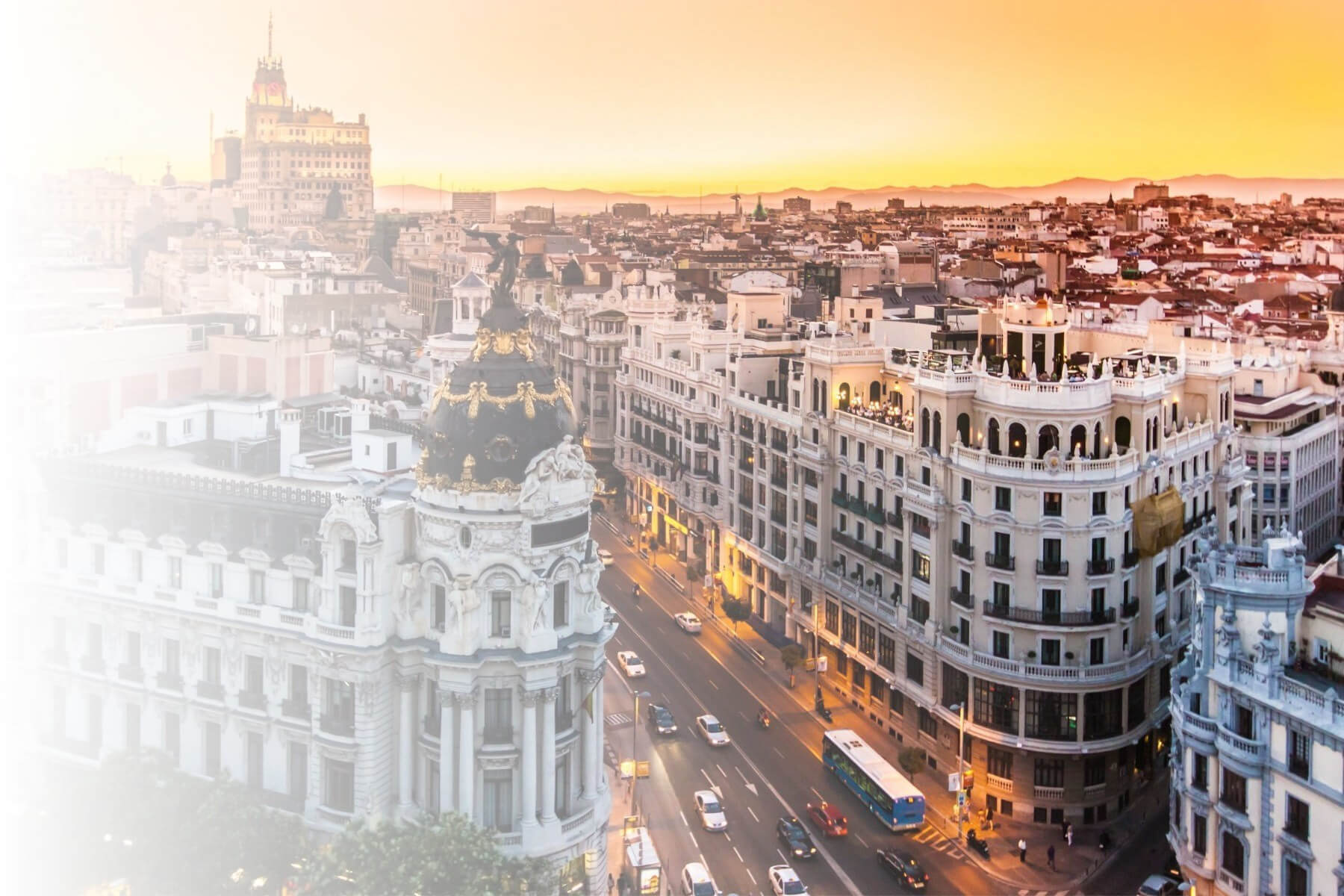 Gran via, Madrid