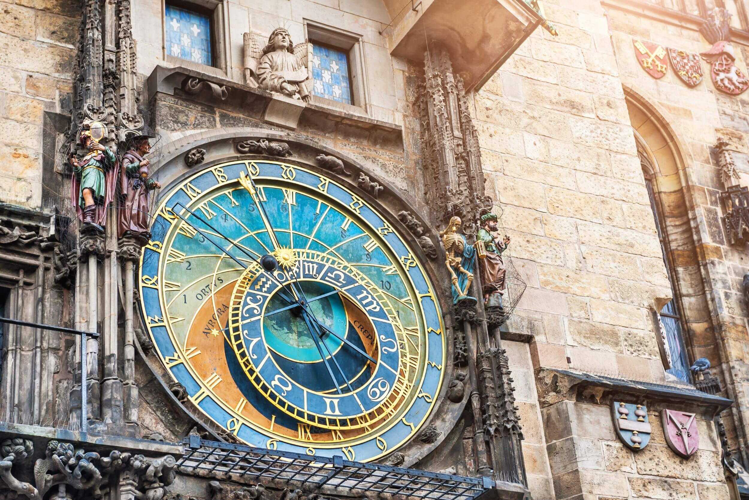 Medieval clock in Prague