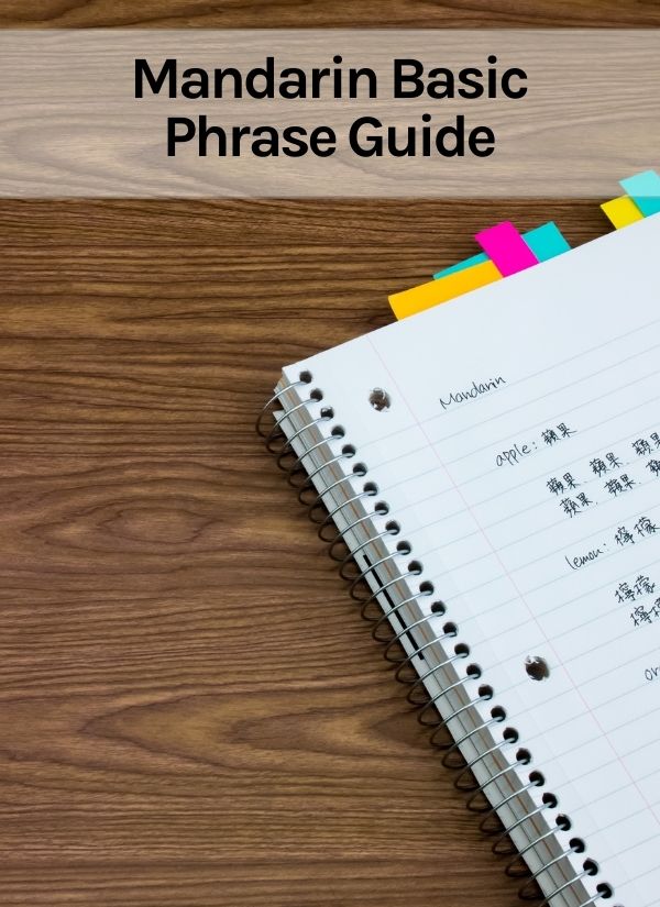 Mandarin Basic Phrase Guide Thumbnail