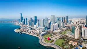 Qingdao skyline