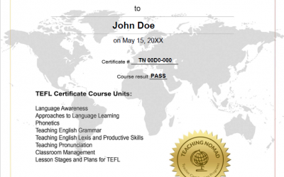 The Cost of a TEFL Certification